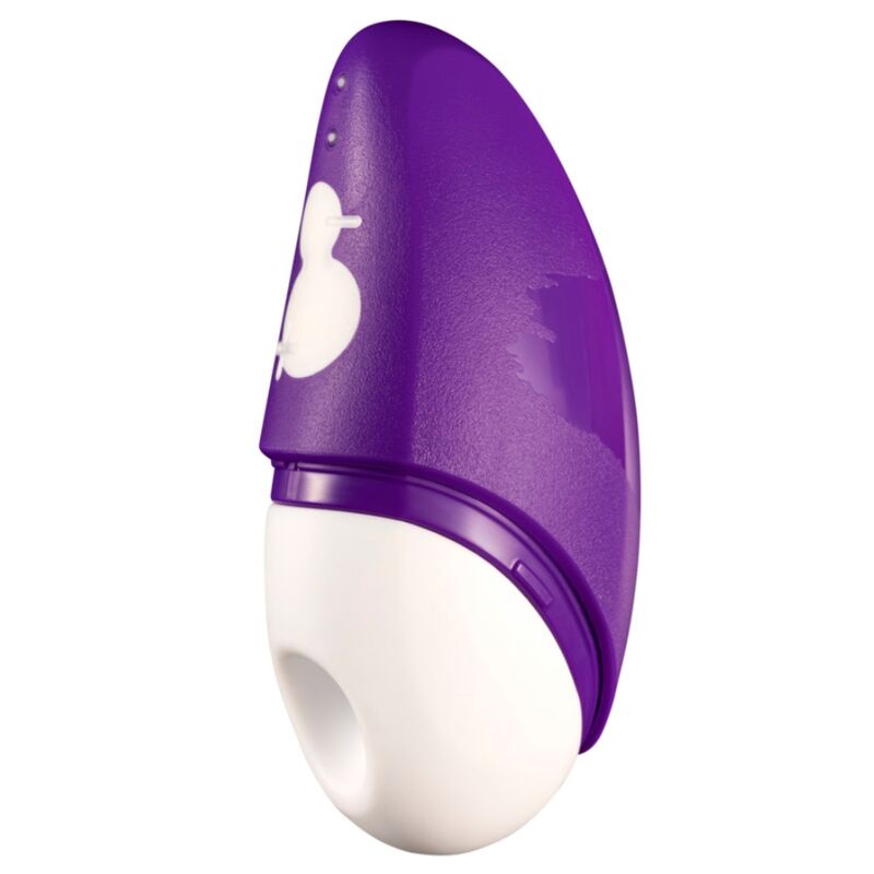 ROMP - STIMULATEUR CLITORIAL GRATUIT AVEC COUVERCLE, 10 NIVEAUX, RECHARGEABLE, VIOLET