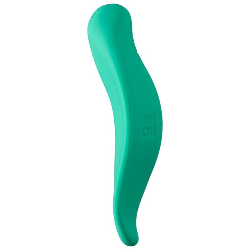 ROMP - VIBRATEUR WAVE STIMULATEUR CLITORIAL FORME ERGONOMIQUE VERT DEAU