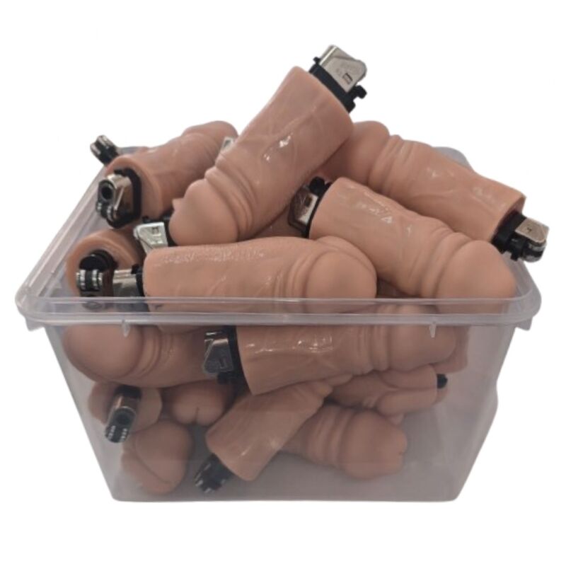 DIABLO PICANTE - POT DE 30 BRIQUETS À PÉNIS EN VIANDE