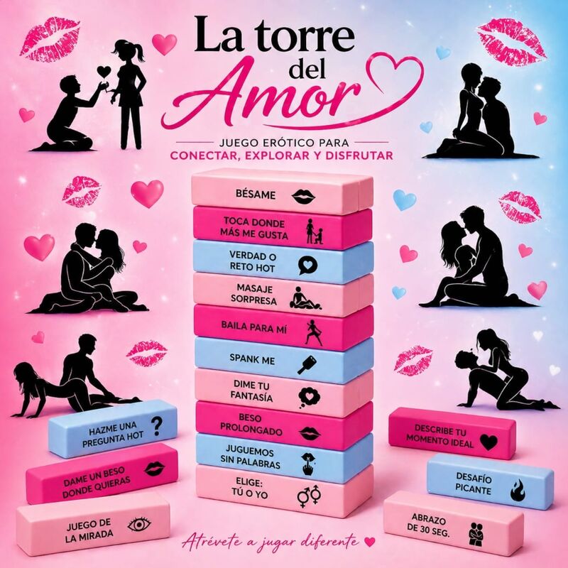 DIABLO PICANTE - JEU DE LA TOUR DAMOUR - VERSION ESPAGNOLE