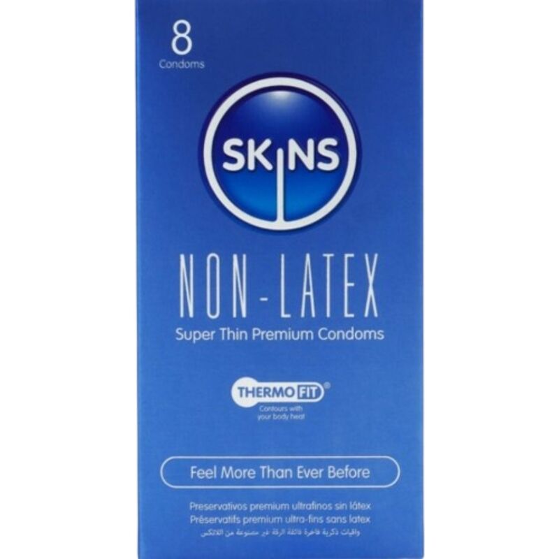 SKINS - PRÉSERVATIFS SANS LATEX, PAQUET DE 8