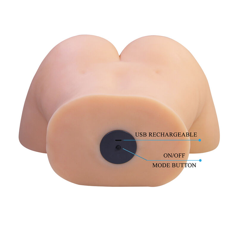 CRAZY BULL - LIORA XXL MASTURBATEUR VIBRANT DOUBLE VAGINAL ET ANAL