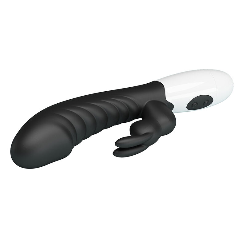 PRETTY LOVE - VIBRATEUR LAPIN NAUGHTY BUNNY 30 FONCTIONS NOIR