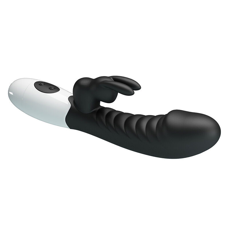 PRETTY LOVE - VIBRATEUR LAPIN NAUGHTY BUNNY 30 FONCTIONS NOIR