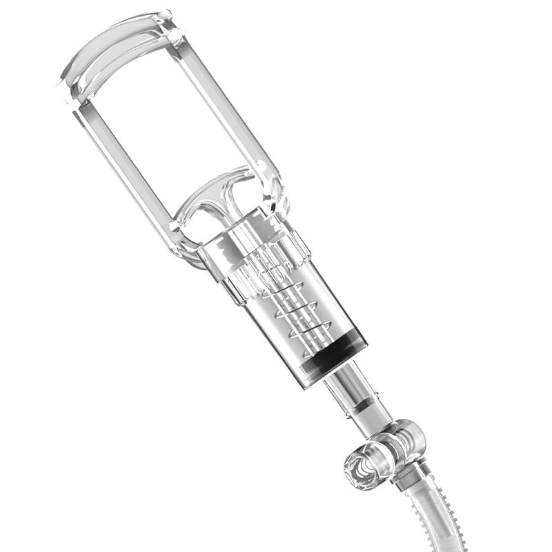 PDX ELITE - VIEWTUBE VAC XXL MANGE TRANSPARENTE AVEC POMPE DASPIRATION 27,3 CM