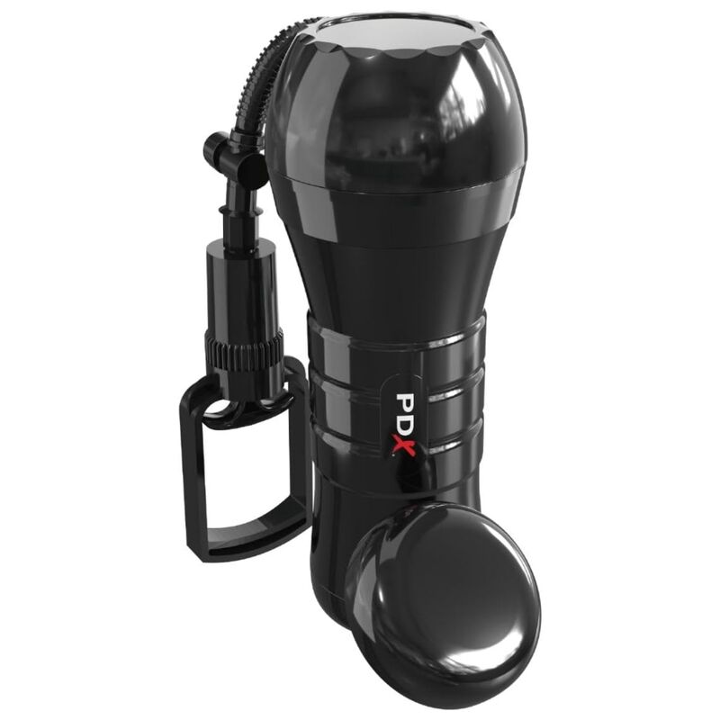 PDX EXTREME - WET PUSSIES SUPER SUCCEUR XXL LÉGER CARESSEUR VAGINAL AVEC SUCCION 27,3 CM