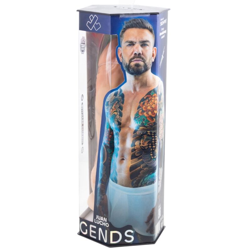 SILEXD - JUAN LUCHO LEGENDS PÉNIS SUPER RÉALISTE THERMORÉACTIF EN SILEXPAN PREMIUM 23,3 CM