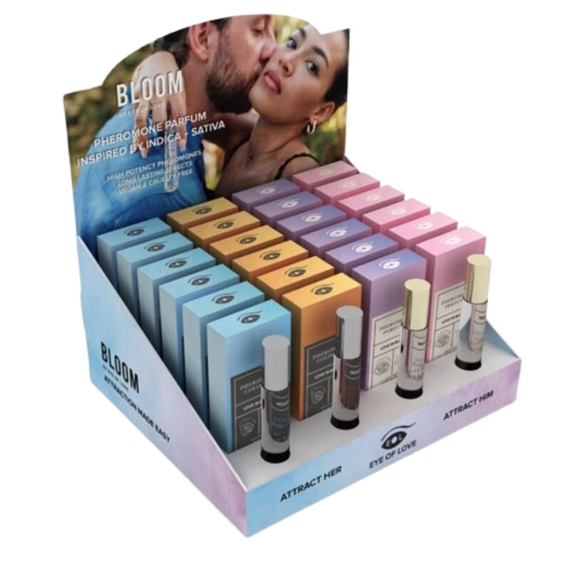 EYE OF LOVE - BLOOM PRÉSENTOIR 4X6 PARFUMS 10 ML