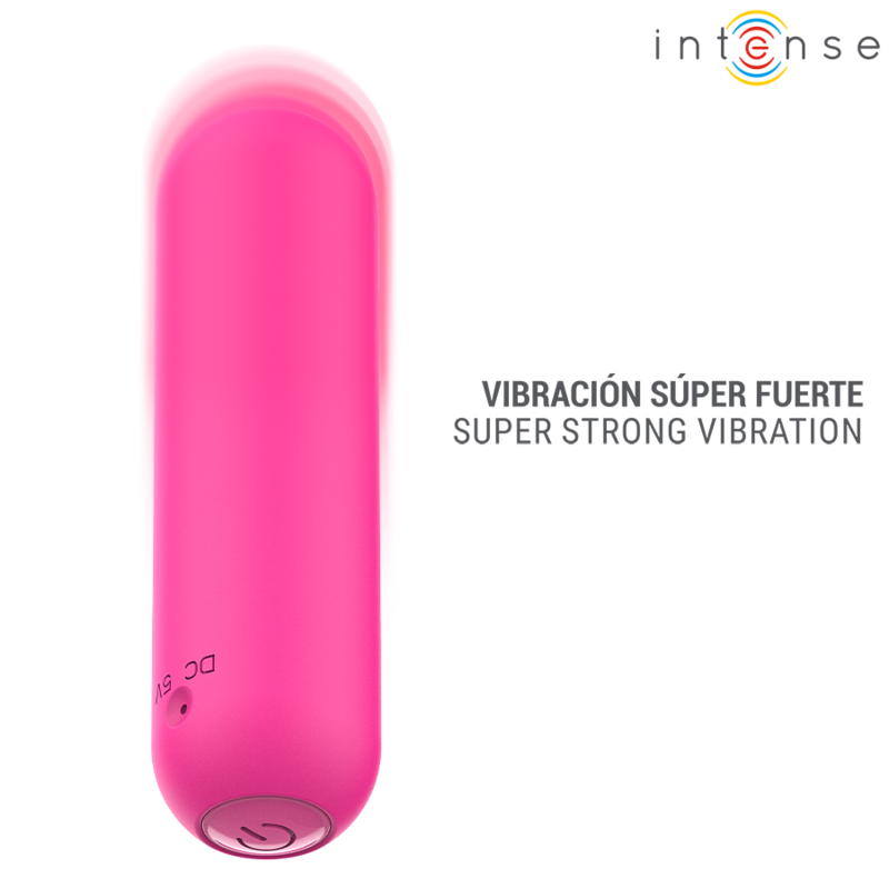 INTENSE - JUDY VIBRANTE RECHARGEABLE AVEC TÉLÉCOMMANDE ROSE