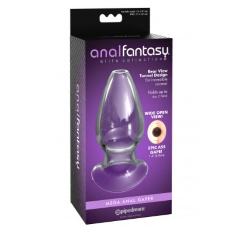 ANAL FANTASY ELITE - MEGA ANAL GAPER PLUG ANAL TRANSPARENT