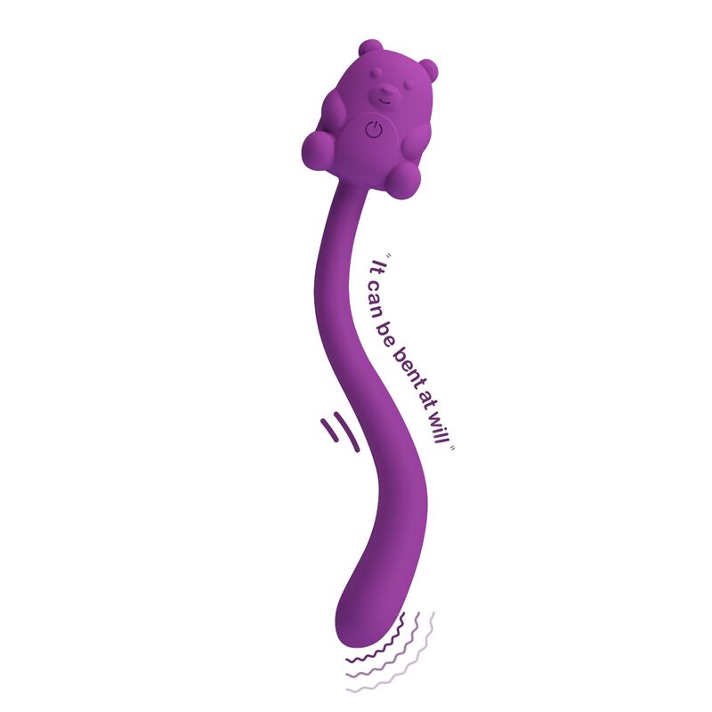 PRETTY LOVE - BÂTON VIBRATEUR RECHARGEABLE EN FORME DOURS MIGNON