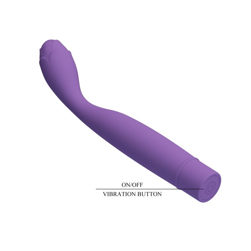 PRETTY LOVE - VIBRATEUR POINT G FLEXIBLE HENRY VIOLET