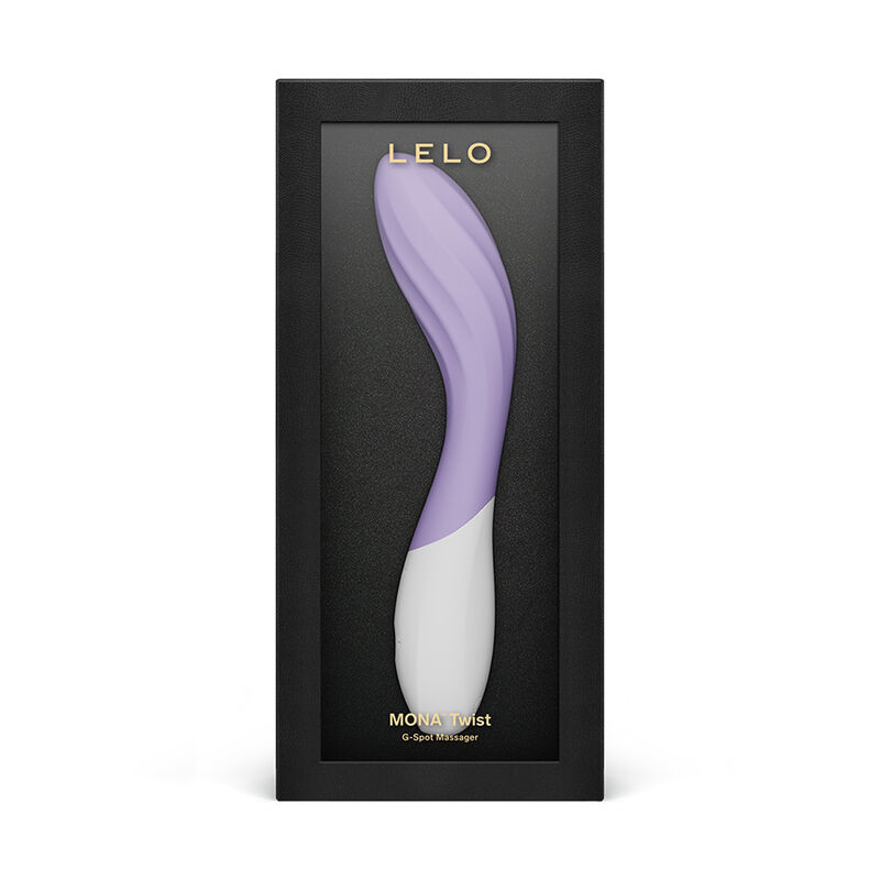 LELO - MONA TWIST VIBRADOR PARA PUNTO G RECARGABLE APP CONTROL LAVANDA