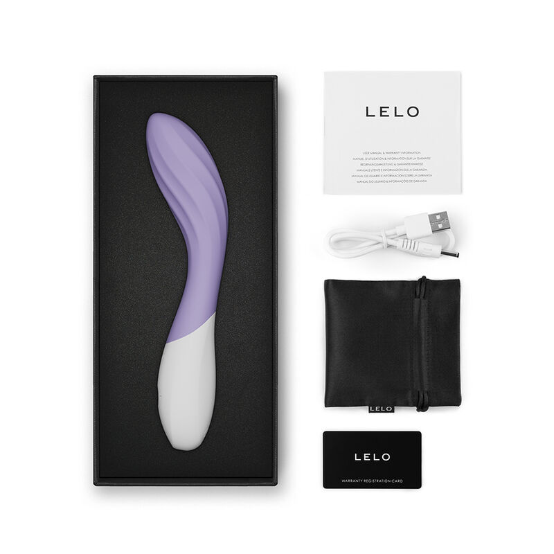 LELO - MONA TWIST VIBRADOR PARA PUNTO G RECARGABLE APP CONTROL LAVANDA