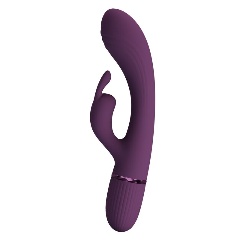 PRETTY LOVE - ROCCO VIBRATEUR LAPIN RECHARGEABLE 10 FONCTIONS VIOLET