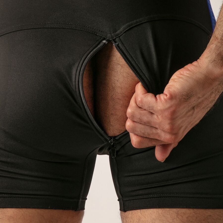LOCKER GEAR - MONO DÉBARDEUR À ACCÈS OUVERT BLEU S