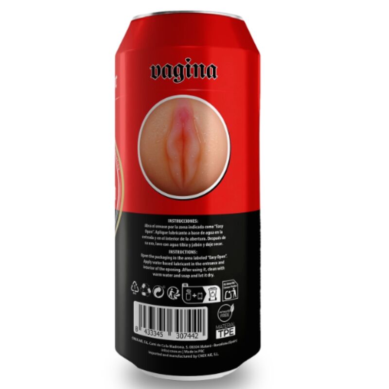 ALIVE - MASTURBATEUR MASCULIN VAGIN CANETTE DE BIÈRE GALACTIQUE TRAILE