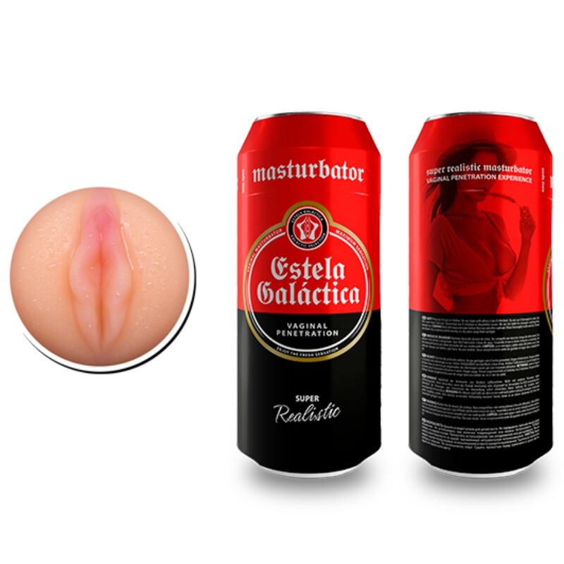 ALIVE - MASTURBATEUR MASCULIN VAGIN CANETTE DE BIÈRE GALACTIQUE TRAILE
