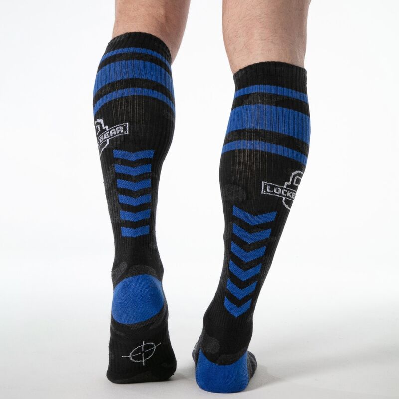 LOCKER GEAR- CHAUSSETTES MILITAIRES HAUTES NOIRES TAILLE UNIQUE