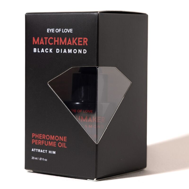 EYE OF LOVE - HUILE DE PARFUM AUX PHÉROMONES DE DIAMANT NOIR MATCHMAKER 20 ML