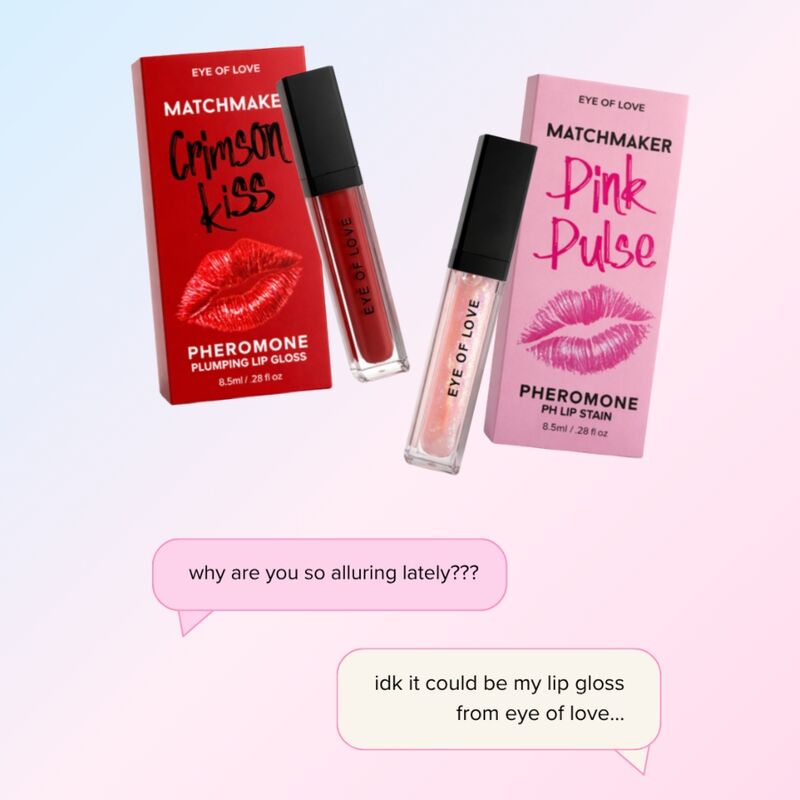 EYE OF LOVE - MATCHMAKER CRIMSON KISS GLOSS À LÈVRES ROUGE EFFET VOLUMISANT AUX PHÉROMONES 8,5 ML
