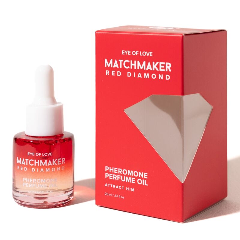 EYE OF LOVE - MATCHMAKER HUILE DE PARFUM AUX PHÉROMONES DIAMANT ROUGE 20 ML