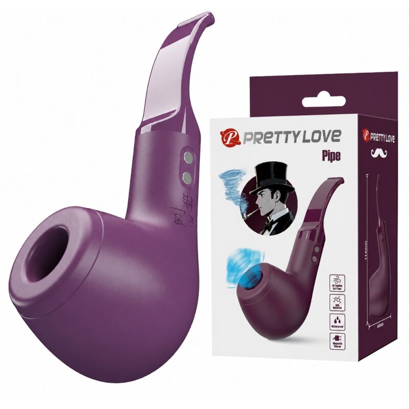 PRETTY LOVE - STIMULATEUR DE TUYAU AVEC 10 RÉGLAGES DE TAPOTER VIOLET