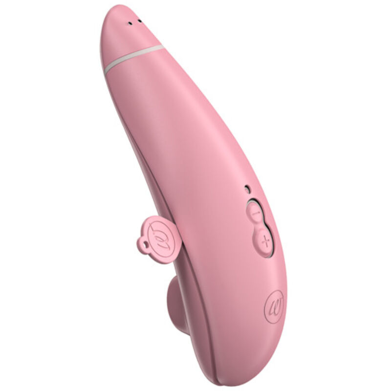WOMANIZER - STIMULATEUR CLITORIAL À SUCCION ÉCOLOGIQUE PREMIUM - 12 NIVEAUX DINTENSITÉ ROSE