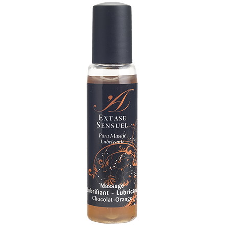 EXTASE SENSUAL - LUBRIFIANT DE VOYAGE CHOCOLAT  ORANGE 35 ML