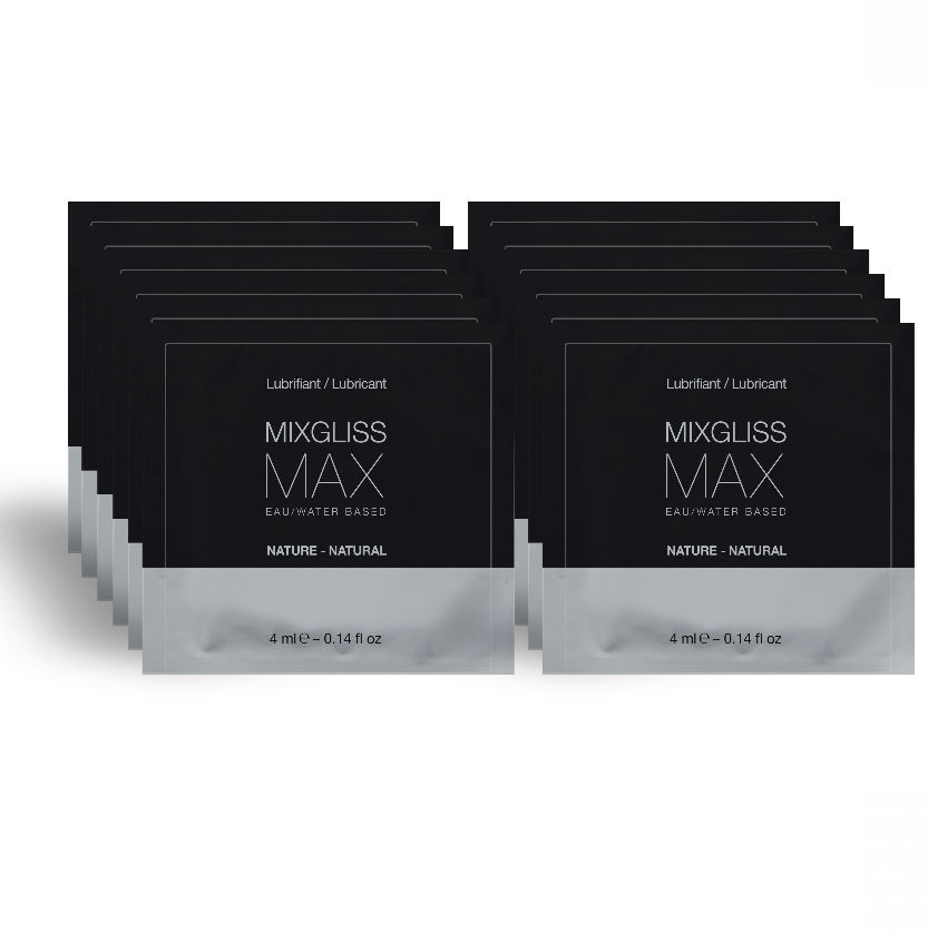 MIXGLISS – LUBRIFIANT DILATATEUR ANAL MAX PACK 12 UNIDOSE 4ML